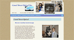 Desktop Screenshot of canalstreetoptical.com